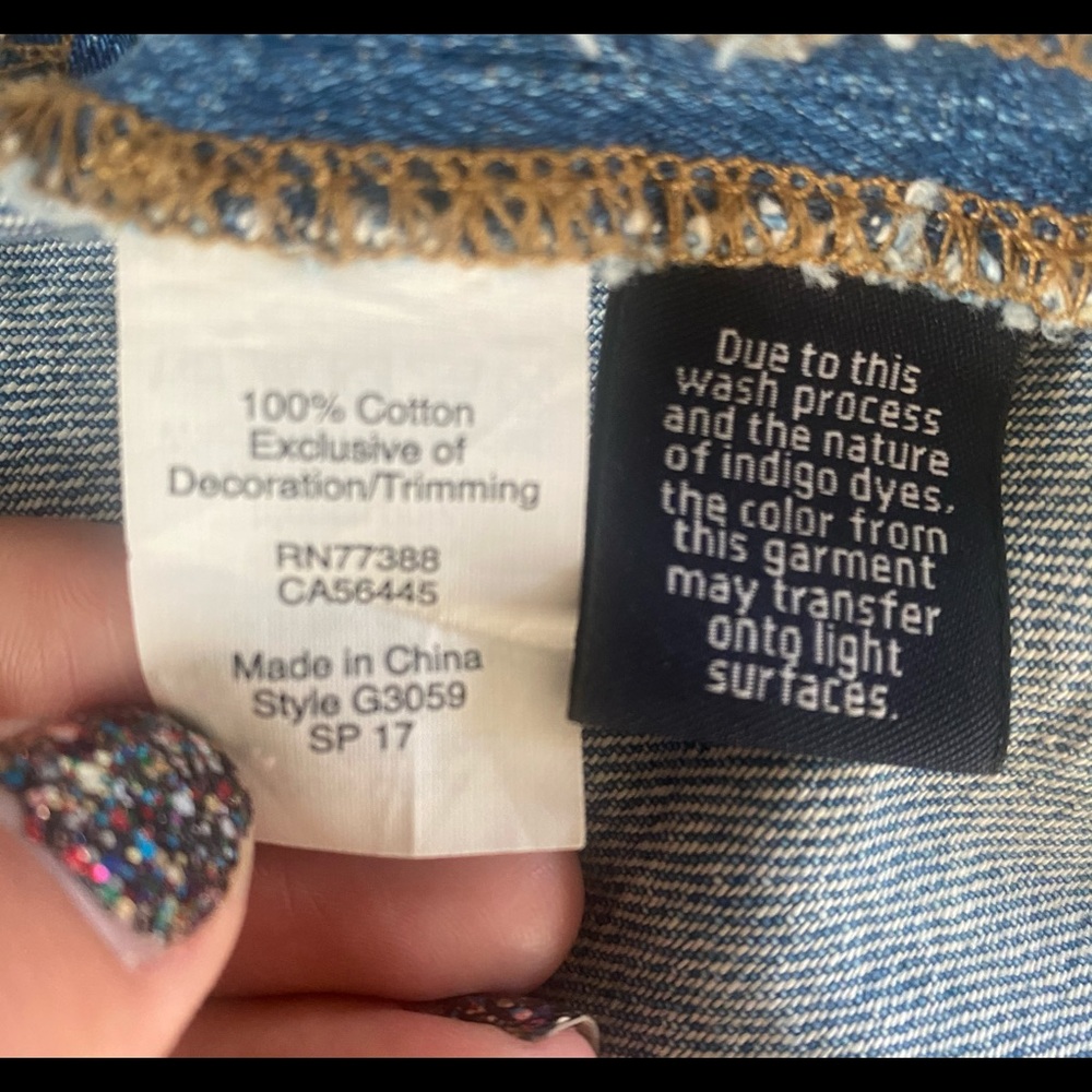Madewell Mccarren Raw Hem Jean Skirt - Picture 7 of 8